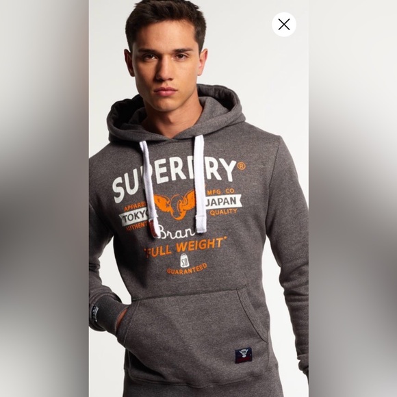 Superdry Full Weight Hoodie – Tokyo Rooster Graphic RN: 127685 M20LA012S 741776 - Picture 2 of 9
